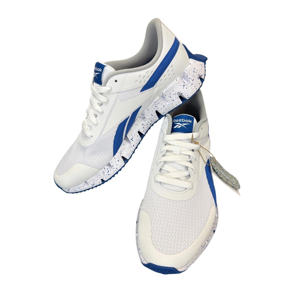 Reebok Zig Dynamica 2 CL Sneakers White Vector Blue Comfort Footbed Ortholite